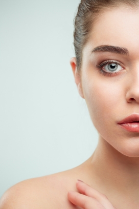 欧美护肤品代言的女模