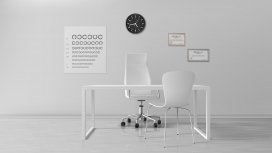 眼科医生验光师办公室