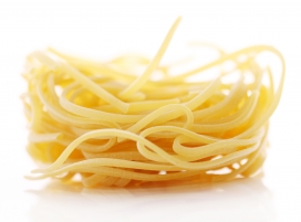 金黄色的面条