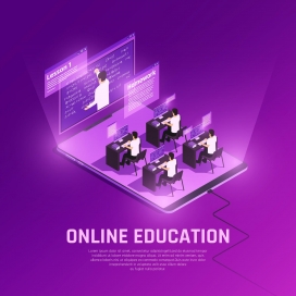 在线教育培训EPS素材下载