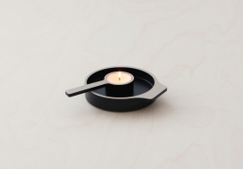 可用于蜡烛和食物的漆器器皿盘