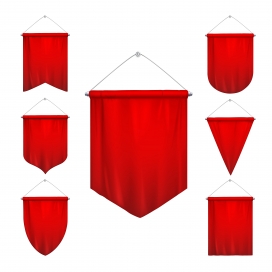 红色帆布素材下载