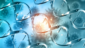 质感金属DNA图形