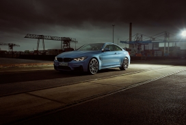 BMW M4-蓝色宝马M4