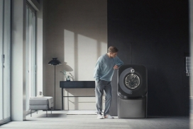 有了新“角度”独具一格的洗衣机