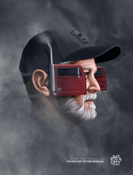 Earth Day Network-地球日公益平面广告