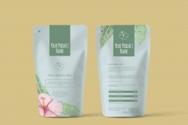 春天有机花茶广告素材