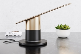 令人头晕的一个360度旋转灯