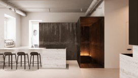 Barbershop-乌克兰第聂伯罗80平米的理发店