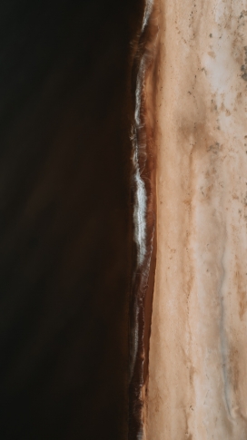 傍晚的海滩风景线