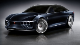 时尚科幻的汽车