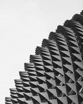 三角形菱角建筑外墙