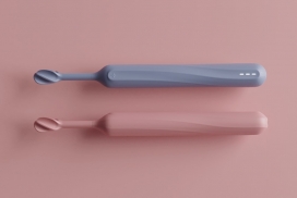 可以轻轻清洁耳蜡的电动q-tip