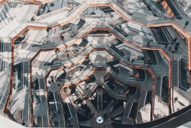 哈德逊大楼围栏楼梯