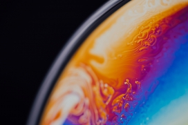 液态纹理的地球