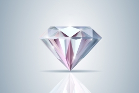 时尚浪漫的钻石宝石素材
