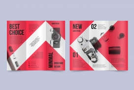 数码相机宣传册设计