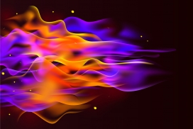 动感炫酷流畅的烈火素材