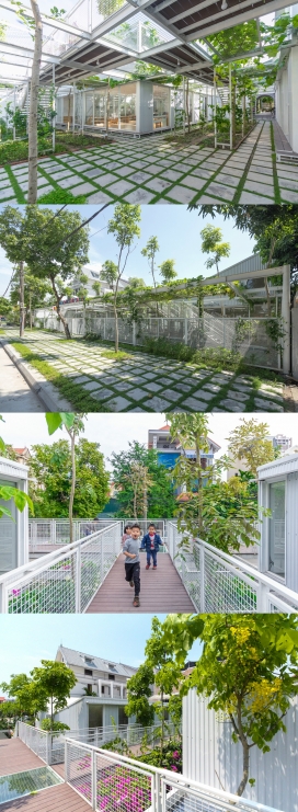 越南蒙特梭利600平米花园幼儿园