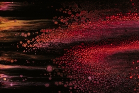 分散的斑点液态纹理