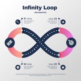 交叉的环形素材