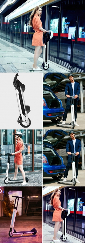 Segway的最新平装电动踏板车