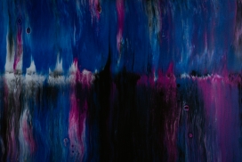 时尚的流体五彩图