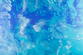 蓝紫色液态花纹