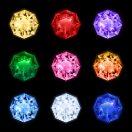 https://www.2008php.com/形状不同颜色的宝石素材