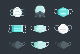 卡通类口罩素材