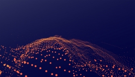 抽象数字粒子技术风格背景