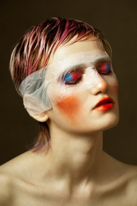 MALVIE杂志-女性美妆人像摄影图