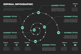 旋转的圆点素材