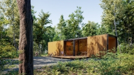 MINIMOD-木质集装箱方形房子