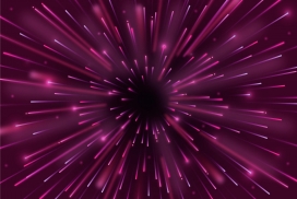 放射线烟花素材