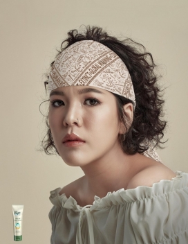 Klyne抗压霜平面广告