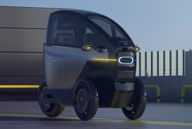 未来派的零排放三轮车