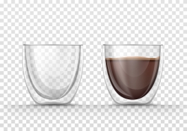 透明咖啡水杯素材