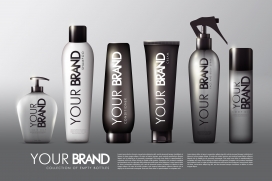 质感洗浴护肤品素材