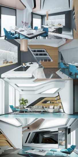 未来派家居室内设计