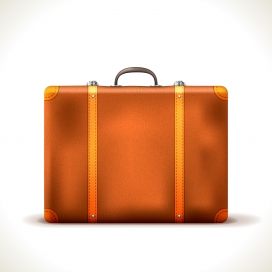 复古箱包素材下载