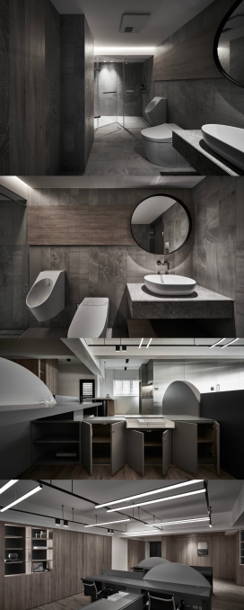 中国台湾116平米的聚光办公室