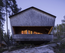 挪威115平米的布谷鸟桑拿房之巢