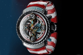 圣诞老人3D雕刻手表