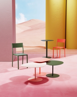 Matière Grise三维家具组合设计