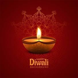 排灯蜡烛火焰素材