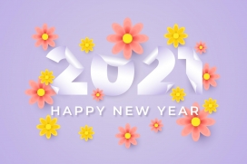2021卷边立体花式字体