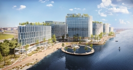 Krasta City-一个国际建筑竞赛获奖项目视觉化