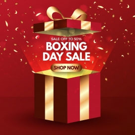 发光的礼盒素材下载