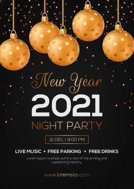 2021圣诞节素材海报素材